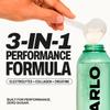 Harlo 3-in-1 Electrolytes Powder with Creatine & Collagen Hydration, Muscle & Joint Support | Zero Sugar | Citrus (Lemon Lime) Salt | 30 Servings view 2