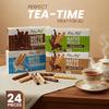 Abu Auf Wafer Rolls Bundle Pack - Mixed Flavours Milk & Chocolate, Hazelnut, Chocolate and Cappuccino, Crispy Wafer Snacks - 24 Pieces per Pack, Total 4 Packs, Ideal for Sharing view 4
