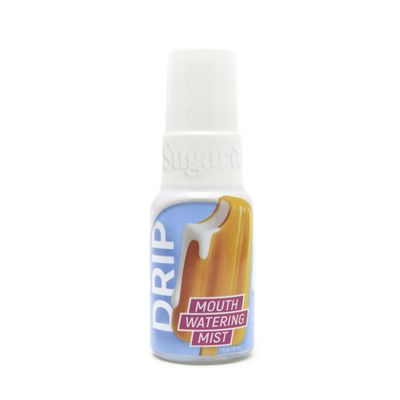 DRIP Mouth Watering Spray for Dry Mouth Relief with Tingle Effect Pocket Travel Saliva Substitute, Lozenges Alternative - Orange Creamsicle Flavor