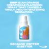 DRIP Mouth Watering Spray for Dry Mouth Relief with Tingle Effect Pocket Travel Saliva Substitute, Lozenges Alternative - Orange Creamsicle Flavor view 2