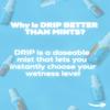 DRIP Mouth Watering Spray for Dry Mouth Relief with Tingle Effect Pocket Travel Saliva Substitute, Lozenges Alternative - Orange Creamsicle Flavor view 4