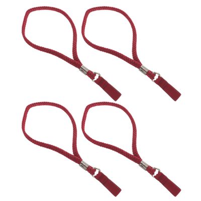 Abaodam 4pcs Nylon Cane Rope Hiking Pole Replacement Wrist Straps for Walking Stick Outdoor Elderly Hand Strap Lanyard