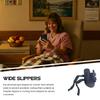 Beaupretty Comfort Slippers for Women Adjustable Wide Wellness Recovery Footwear Grip Sole for Post Treatment Hospital Use and Indoor Comfort view 4