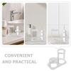 Baluue Plastic Water Flosser Organizer Stand for Bathroom and Shower Mount Bracket, Secure Storage with Modern Sleek Minimalist Design, Space-Saving Toothbrush Bathroom Accessory view 3