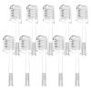 10 Pcs/Pack Replacement Toothbrush Heads,Compatible for Laifen Wave Electric,Compatible for Sensitive, Transparent view 1