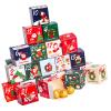 Christmas Festival Countdown Calendar 24 Days Candy Box Easy Assembly Home Party Decoration Gift Wrapping Paper Craft Countdown Activity view 1