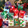 Christmas Festival Countdown Calendar 24 Days Candy Box Easy Assembly Home Party Decoration Gift Wrapping Paper Craft Countdown Activity view 3