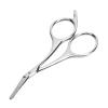 FILFEEL Premium Ergonomic Small Grooming Scissors for Nose, Eyebrows, and Facial Hair Rounded Tip Stainless Steel Hair Scissors, Safe & Portable (Silver) view 4