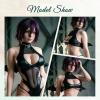 CUAIBB Silicone Breast Forms Round Collar Fake Breastplate Realistic Breast for Cosplay Drag Queen view 3
