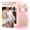 CUAIBB Silicone Breast Forms Round Collar Fake Breastplate Realistic Breast for Cosplay Drag Queen view 4