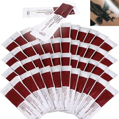 50Pcs Tattoo Aftercare Cream Microblading Repair Gel, Unihuby Vitamin A&D Ointment Tattoos Scar Repair Gel Microblading Healing Tattoos Recovery Supplies
