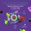 Kidnetics Roly Poly Balls High Protein Fruit Snack for Kids, Gluten Free Healthy Snacks, Childrens Protein Balls with Natural Ingredients - No Added Sugar 15 x 20g Packets (Apple & Blackcurrant) view 2