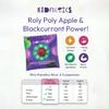 Kidnetics Roly Poly Balls High Protein Fruit Snack for Kids, Gluten Free Healthy Snacks, Childrens Protein Balls with Natural Ingredients - No Added Sugar 15 x 20g Packets (Apple & Blackcurrant) view 4
