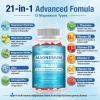 21-in-1 Liposomal 12 Active Magnesium Complex 1000mg Gummies - with Magnesium Glycinate,Citrate,Malte & Vitamin C - Magnesium Supplements for Supports Bone,Muscle,Relaxation & Sleep view 3