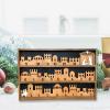 Holiday Nativity Set with 24 Day Christmas Countdowns Sturdy Wood Base Desktop Decoration for Festival Home Atmospheres Festival Decoration view 4