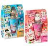 Create Your Own Christmas Milkshake Set - Includes: 1 X Strawberry Flavour Milkshake Mix, 1 X Candy Drizzle, 1 X Candy Cane, 1 X Christmas Cup & Straw, 1 X Santa Mallows Lollipop (Bubblegum) view 2