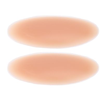 FILFEEL Silicone Calf Pads - Adhesive Soft Elastic Skin Color Silicone Patches for Comfort &