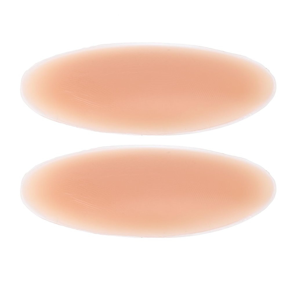 FILFEEL Silicone Calf Pads - Adhesive Soft Elastic Skin Color Silicone Patches for Comfort &