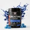 Creatine Gummies 5000mg Creatine Monohydrate per Serving (1000mg per Gummy) Vegan, Sugar Free Gym & Training Support for Men & Women 60 Count (Blueberry) view 2