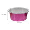 Alipis 6pcs Aluminum Foil Wax Melting Bowls 80g 60g round Hair Removal Wax Containers for DIY Waxing Accessories Womens Salon Use view 2