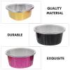 Alipis 6pcs Aluminum Foil Wax Melting Bowls 80g 60g round Hair Removal Wax Containers for DIY Waxing Accessories Womens Salon Use view 4