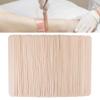 50Pcs Wooden Wax Applicator Sticks for Hair Removal - 15cm Wide Spatula Edges Hygienic for Fast Even Wax Application view 2