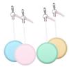ARTSEWPLY 4 Pieces Macaron Phone Screen Cleaner Set with Lanyards, Colorful Portable Smartphone Lens Wipers for Touchscreen Devices and Eyeglasses Cleaning in Travel and Daily Use view 1