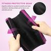 Homoyoyo Gymnastics Bar Pad Thick Deep Purple Horizontal Bar Cushion Detachable Protector Gymnastics Accessory for Ballet view 3