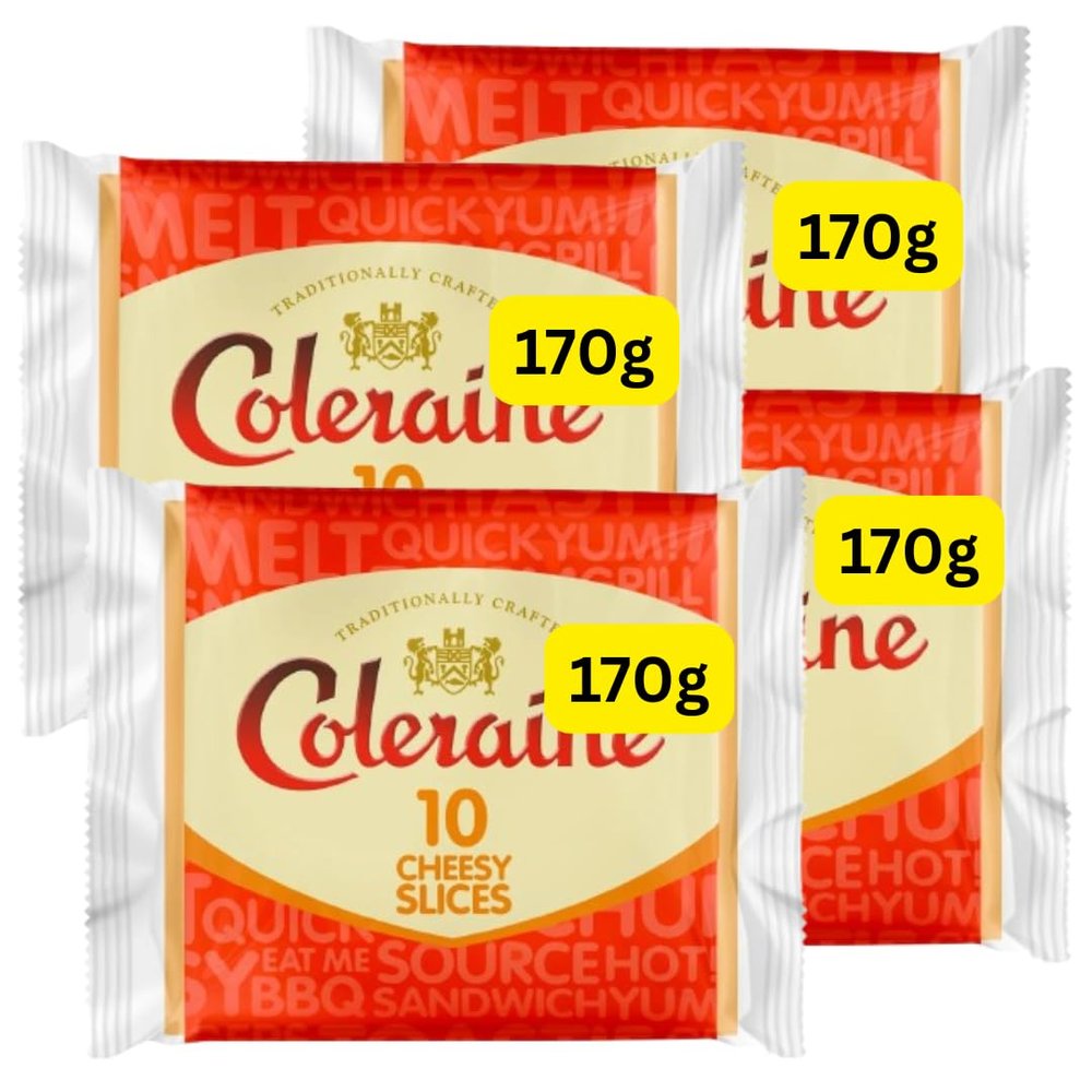 10 Cheese Slices Coleraines 170g (4x170g)