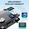 AccuWeight Bluetooth Body Fat Scale with Heart Rate Monitor and 25 Metrics, Smart Digital Bathroom Scales with High Precision Sensor and App, Weighing Scale with LED Backlight for BMI Muscle Bone Mass view 4