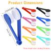 24 Pcs Sun Glasses Eyeglass Microfiber Spectacles Cleaner Soft Brush Cleaning Tool Mini Microfiber Glasses Eyeglasses Cleaner Cleaning Clip (8 Colors) view 2
