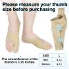 1 Pair Bunion Corrector for Women & Men, Big Toe Straightener for Hallux Valgus Pain Relief & Toe Alignment, Soft and Breathable for Day/Night, Wide Non-slip Strap, Include a Massage Ball (Beige) view 4