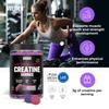 Weider Micronized Creatine Gummies (60gums), Duo Flavour Strawberry-BlackBerry, 3.5g Creatine Monohydrate 200 MESH/Serving, Certified by EU Laboratory, Increases Physical Performance (20 Servings) view 2