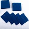 100-Pack Navy Paper Napkins, CEILIWEN Navy Blue Party Serviettes for Party, VE Day, Birthday, Retirement & Catering, 2-Ply, 32x32cm Scalloped Napkins view 3