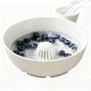 3D-Printed Hydro Bowl, Automatic Fruit Washer & Spinner Bowl, Multipurpose Rinse Drain Basket for Quick, Efficient No-Scrub Cleaning, Portable Kitchen Tool for Fruits & Vegetables(S-15 * 10 * 5.5CM) view 1
