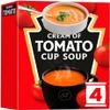 Cream of Tomato Cup Soup, Low Fat, Vegetarian, No Added MSG, 22g, Pack of 4, 16 Servings view 3