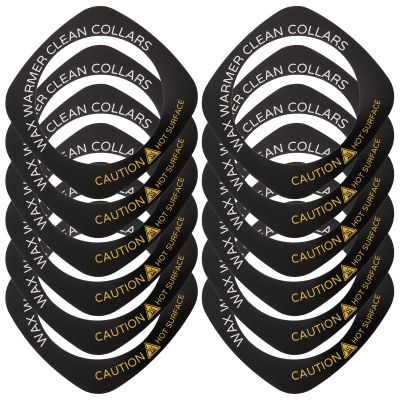 Anneome 50pcs Black Wax Heater Paper Mats for Wax Heater Washer Replacement Stain Resistant and Simple Structure to Keep Machine Clean for Professional Hair Removal Use