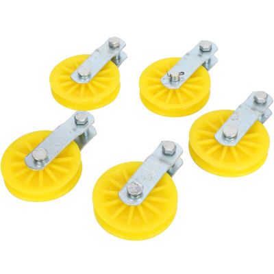Acouto 5PCS Large Metal Automatic Waterline Fixed Pulley for Livestock Farm Chicken House Life Simple for Usi PulleyLivestock PulleyBreeding Farm PulleyFixed PulleyLivestock Fixed