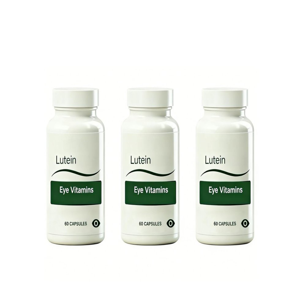Lutein,60 Count, Daily Eye Support,3PCS