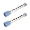 HEMOTON Universal Walker Tube Pair Adjustable Leg Assembly Replacement Parts Compatible with Standard Mobility Walkers Rollator Accessories for Mobility Aids view 1