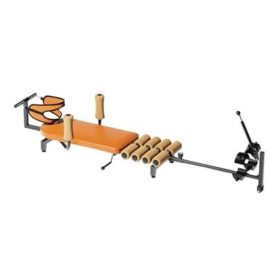 Back Decompression Table - Lumbar Traction Device for Tension Relief, Adjustable Stretch 55 to 73 Inches, Full Body Therapy Equipment