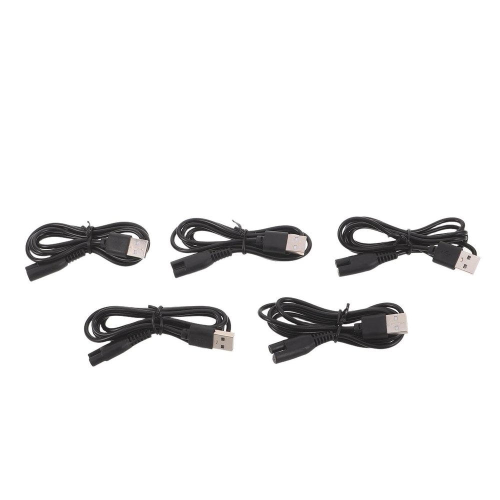 Beaupretty 5pcs Water Flosser USB Charging Cord Replacement Cable for Cordless Oral Irrigator Compatible Electric Flosser Power Charger Wire