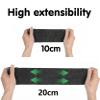 24 Pack Cohesive Bandage | 5cm x 4.5m Self Adhesive Bandage Wrap | Premium Vet Wrap for Dogs & Horses, Football Sock Tape, Tattoo Grip & Sports Tape (Black) view 4