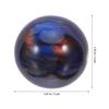 COLLBATH 2pcs Craft Fitness Handball in Blue Crystal Resin Decorative Balls for Hand Therapy and Home Ornaments view 2