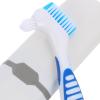 GOOHOCHY Travel Denture Cleaning Brush with Storage Box 2Pcs Set Portable Toothbrush Holder with Cover for Denture Care, Travel Toothbrush Case for Bathroom and On-The-Go Use view 3