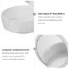 BATHVEVE Denture Storage Box White Plastic Denture Container Case with Lid Portable False Teeth Holder Soaking and Oral Care view 4