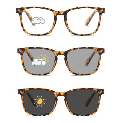 1 Pack Reading Glasses for Mens Womens, Color-changing blue light blocking reading glasses with Spring Hinges(Tortoiseshell,3.5x)