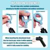 1.22-inch/3.1cm Inner Diameter Massage Gun Attachments, L-Shaped Design Meet Different Needs for Two Rings Plug Deep Tissue Percussion Plug and Play Salon Home Tools for Men Interface Size: 18-19 mm view 3