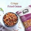 Crispy Fried Onions Ready to Use | Made with Pure Vegetable Oil | Golden Crispy Onions Topping for Biryani, Curries, Salads & Garnish (Fried Onion 1Kg) view 3