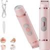 Chainsaw Facial Hair Remover for Women, 2 in 1 Face Hair Trimmer, IPX7 Waterproof Wet/Dry Bikini Trimmer, Rechargeable Women's Facial Shaver for Body, Face & Sensitive Areas, Painless & Easy to Clean view 1